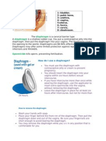 Diaphragm With Spermicide