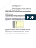 Microeconomía I Guía de Ejercicios Complementarios 2017 Trabajo Práctico 7. Teoría de La Producción