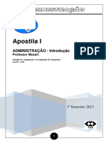 Apostila - Teoria Geral Da Administração PDF