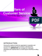 7 Pillars of Customer Service: Presented By: Sales Progress