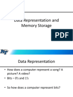 Data Representation and Memory Storage