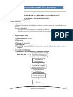 Informe Visita Tecnica Fabrica de Colchones