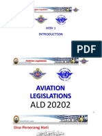 Week 1: Aviation Legislation