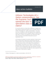 Infineon Technologies AG V Option Consommateurs