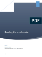 Reading Comprehensions Grade 4