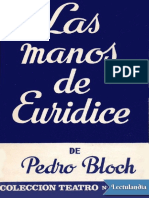 Pedro Bloch - Las Manos de Euridice