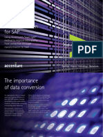 Accenture Data Conversion For SAP Brochure PDF