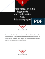 Memoria Virtual, Mmu, Paginacion