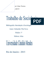 Resenha Do Livro - Introdução À Sociologia