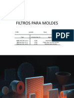 Filtros para Moldes