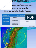 Geología Complejo Metamórfico Sur 