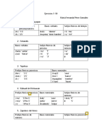 Ejercicios 1-10 Manual Morfosintáxis