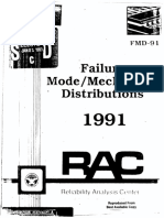 Failure Mode Mechanism Distributions