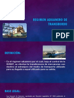 Regimen Aduanero de Transbordo