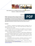 FREIRE, Maria Teresa Marins Carvalho, Denise Werneck De. Educomunicação - Construção Social e Desenvolvimento Humano - Um Relato de Pesquisa