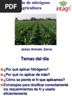 Fertilizacion Nitrogenada de Cultivos