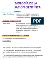 Epistemologia de La Investigación