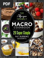 Macro Cookbook - Desserts