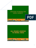 All Roads Leading To Rural India: Strategic Planning For Rural Markets