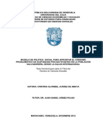 Tesis Doctoral para Optar Al Título de Doctora en Ciencias Sociales