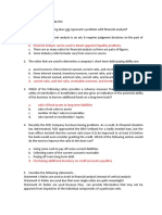 Financial Statement Analysis Toa