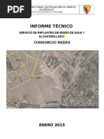 Informe Unico para Certificacion de Puntos Geodesicos de Orden C PDF