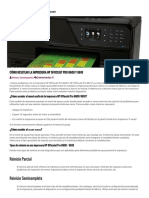 Cómo Resetear La Impresora HP Officejet Pro 8610