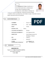 CV Cesar Serquen