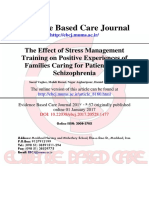 Stress Management Training For Schizophrenia