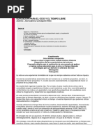 Ocio y Tiempo Libre PDF