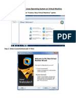 Installation of Linux Operating System On Virtual Machine