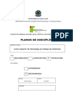 Planos de Curso - Design-2017