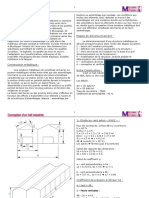 Calcul Halle Metallique