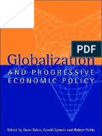 Dean Baker, Gerald A. Epstein, Robert Pollin (Eds.) - Globalization and Progressive Economic Policy