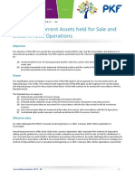 Ifrs 5 Non Current Assets Held For Sales and Discontinued Operations Summary