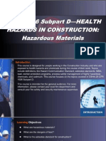 OSHA 10 Slides 04 - Hazardous Materials