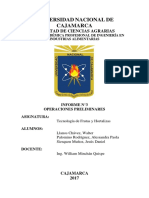 Práctica N°3 Operaciones Preliminares - Tdfyh