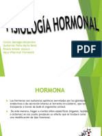 Fisiologia Hormonal-Tipos de Hormonas