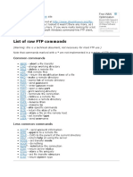 FTP Commands List PDF