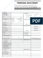 (Fixed) CS Form No. 212 Revised Personal Data Sheet 2017 - Mabzicle