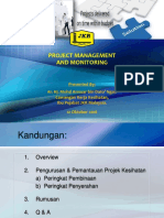 14.project Management Monitoring - TN HJ Mohd Annuar