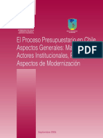 El Proceso Presupuestario en Chile PDF