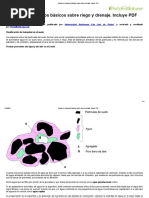 Apuntes y Conceptos Básicos Sobre Riego y Drenaje