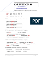 Y3 - General Exercise 1