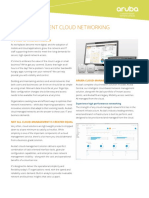 Aruba Intelligent Cloud Networking: Solution Overview