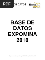 Documents - Tips - Base de Datos Expomina 2010 PDF