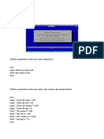 Qbasic Programm Examples