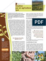 Agronomie Fiche6 La Fertilisation Organique MD