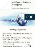 Supplemental Chapter: Business Intelligence: Information Systems Development