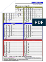 Vozni Red: Zagreb (Rnomerec) - Zapreši 172